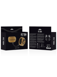 FETISH SUBMISSIVE ORIGEN ESPOSAS TOBILLOS CUERO VEGANO CON FORRO DE NEOPRENO