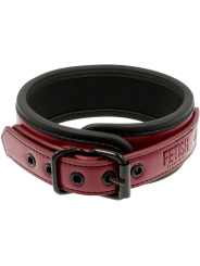 FETISH SUBMISSIVE DARK ROOM COLLAR CON CADENA CON FORRO DE NEOPRENO