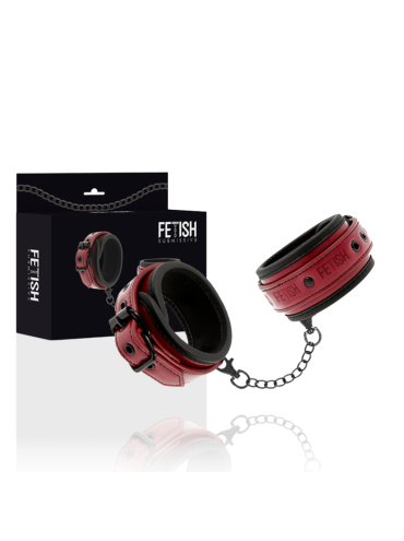 FETISH SUBMISSIVE DARK ROOM ESPOSAS CUERO VEGANO CON FORRO DE NEOPRENO