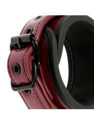 FETISH SUBMISSIVE DARK ROOM ESPOSAS CUERO VEGANO CON FORRO DE NEOPRENO