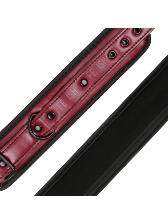 FETISH SUBMISSIVE DARK ROOM ESPOSAS CUERO VEGANO CON FORRO DE NEOPRENO