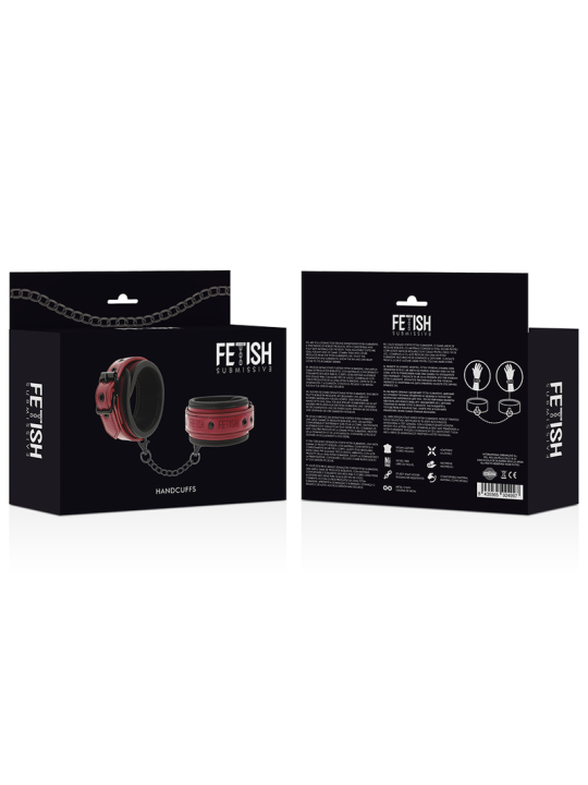 FETISH SUBMISSIVE DARK ROOM ESPOSAS CUERO VEGANO CON FORRO DE NEOPRENO