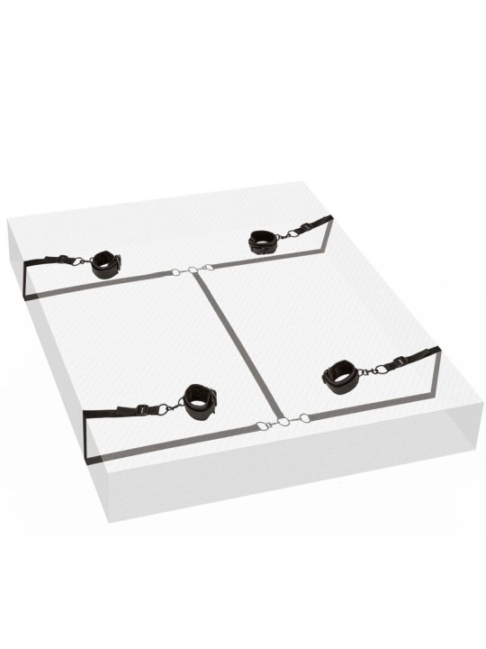 CALEXOTICS BOUNDLESS RED RESTRAINT SET RESTRICCION CAMA