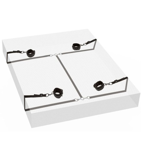 CALEXOTICS BOUNDLESS RED RESTRAINT SET RESTRICCION CAMA