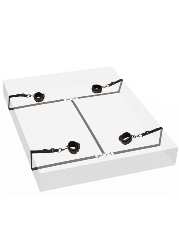 CALEXOTICS BOUNDLESS RED RESTRAINT SET RESTRICCION CAMA