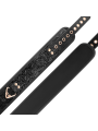 BEGME BLACK EDITION COLLAR CUERO VEGANO CON FORRO DE NEOPRENO