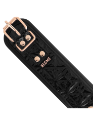 BEGME BLACK EDITION COLLAR CUERO VEGANO CON FORRO DE NEOPRENO