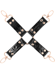 BEGME BLACK EDITION HOG TIE CUERO VEGANO