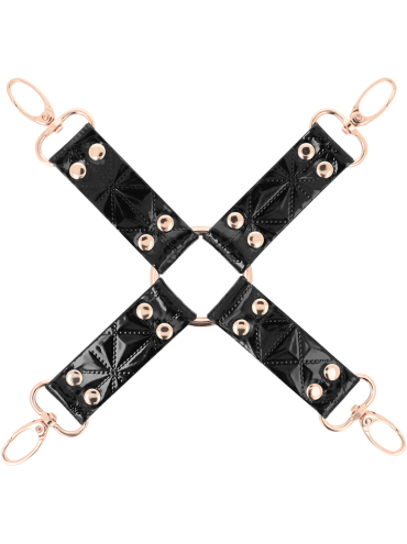 BEGME BLACK EDITION HOG TIE CUERO VEGANO