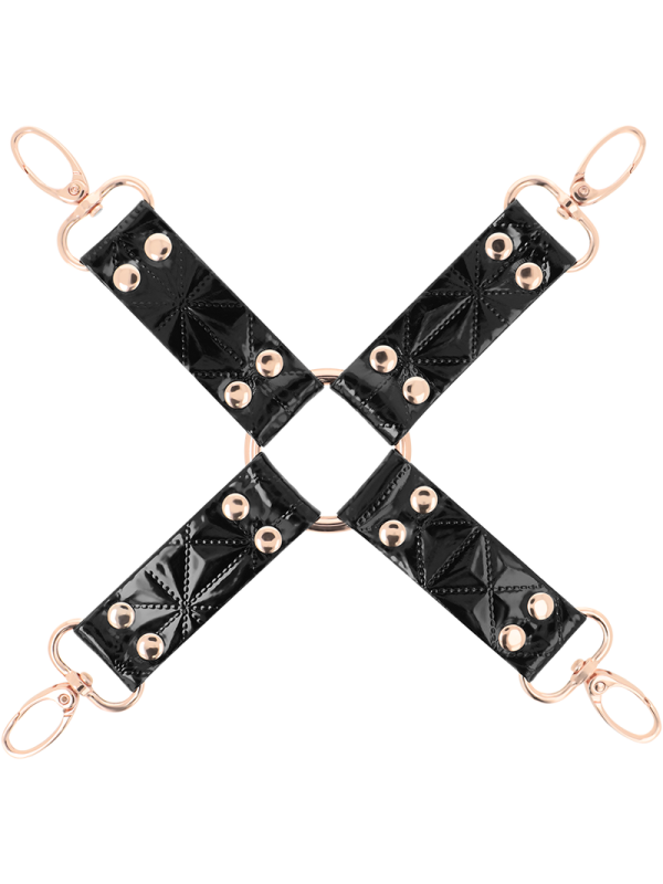BEGME BLACK EDITION HOG TIE CUERO VEGANO