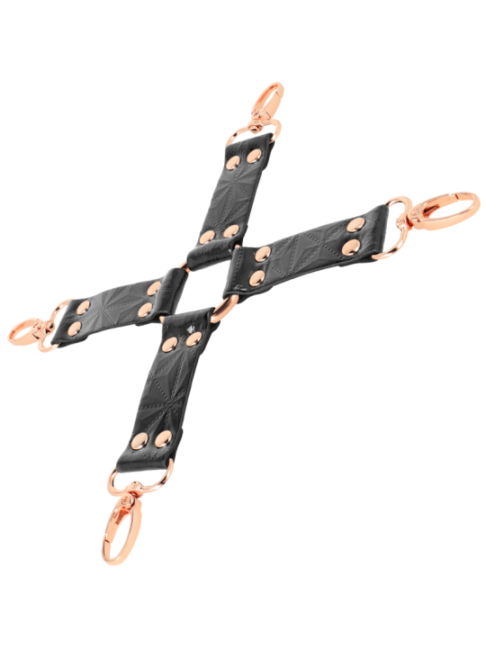 BEGME BLACK EDITION HOG TIE CUERO VEGANO