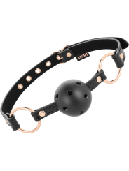 BEGME BLACK EDITION MORDAZA CUERO VEGANO