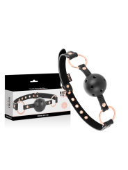 BEGME BLACK EDITION MORDAZA CUERO VEGANO