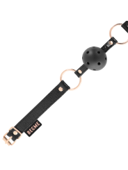 BEGME BLACK EDITION MORDAZA CUERO VEGANO