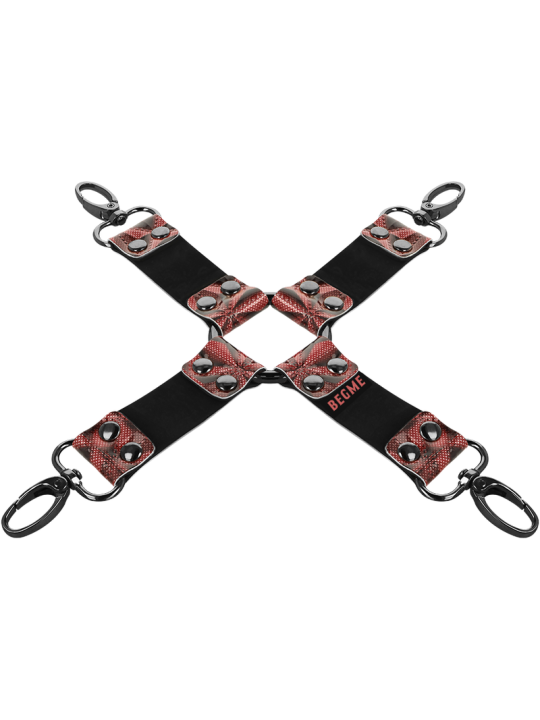 BEGME RED EDITION HOG TIE CUERO VEGANO