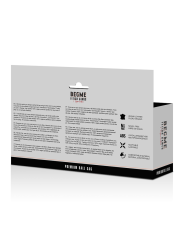 BEGME RED EDITION MORDAZA CUERO VEGANO