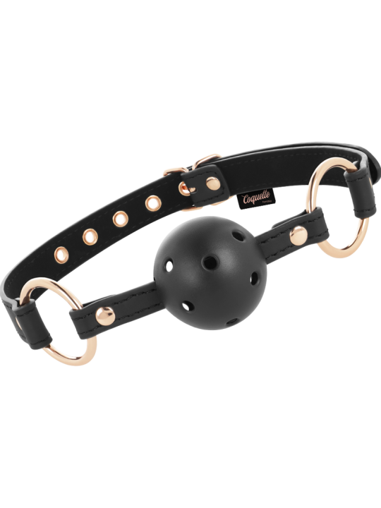 COQUETTE CHIC DESIRE FANTASY MORDAZA TRANSPIRABLE CUERO VEGANO