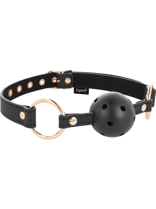 COQUETTE CHIC DESIRE FANTASY MORDAZA TRANSPIRABLE CUERO VEGANO