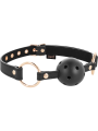 COQUETTE CHIC DESIRE FANTASY MORDAZA TRANSPIRABLE CUERO VEGANO