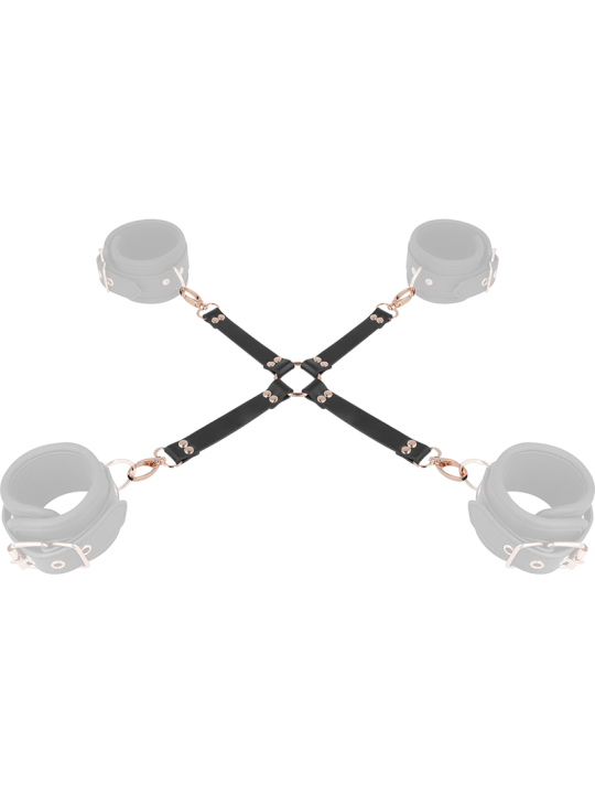 COQUETTE CHIC DESIRE FANTASY HOG TIE CUERO VEGANO