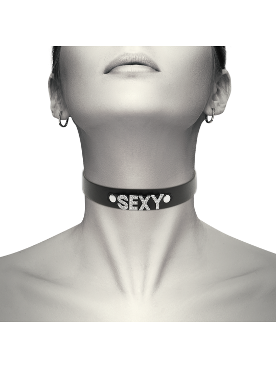 COQUETTE CHIC DESIRE CHOKER CUERO VEGANO SEXY