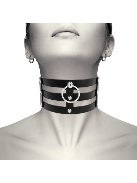 COQUETTE CHIC DESIRE CHOKER CUERO VEGANO ESTILO FETISH