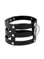 COQUETTE CHIC DESIRE CHOKER CUERO VEGANO ESTILO FETISH