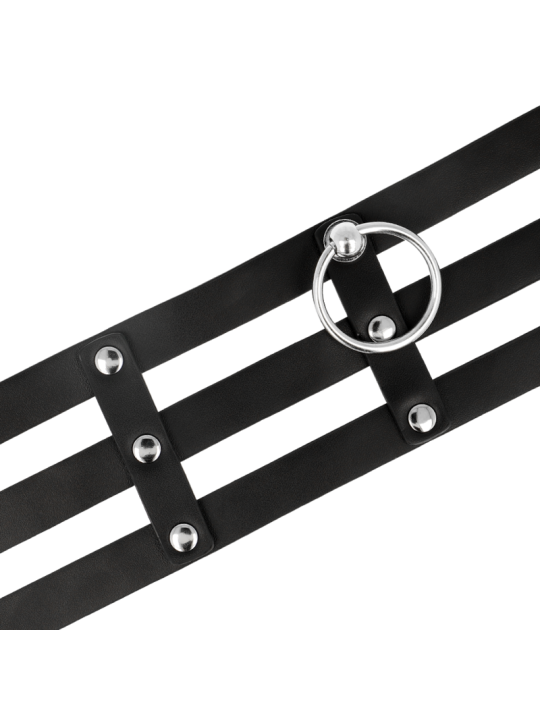 COQUETTE CHIC DESIRE CHOKER CUERO VEGANO ESTILO FETISH