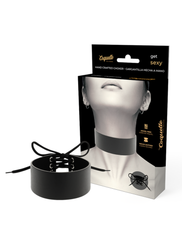 COQUETTE CHIC DESIRE CHOKER CUERO VEGANO