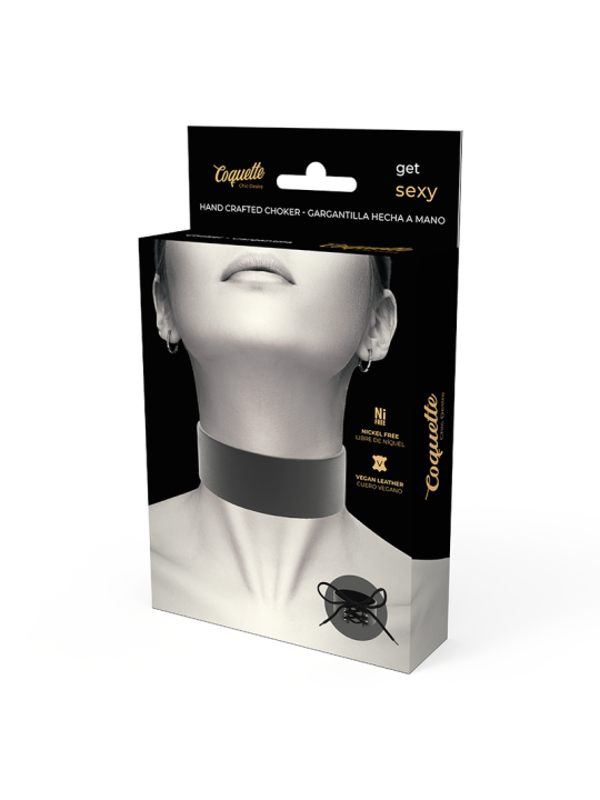 COQUETTE CHIC DESIRE CHOKER CUERO VEGANO