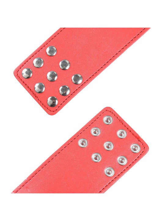 OHMAMA FETISH ESPOSAS ROJAS CIERRE A PRESION