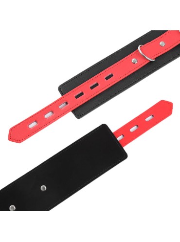 OHMAMA FETISH LOCK BUCKLE WRIST RESTRAINTS