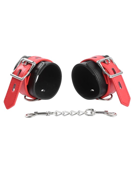 OHMAMA FETISH LOCK BUCKLE WRIST RESTRAINTS