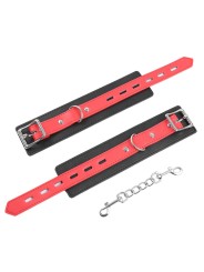 OHMAMA FETISH LOCK BUCKLE WRIST RESTRAINTS
