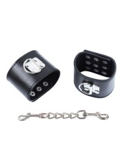 OHMAMA FETISH RESTRICCIONES MUNECA CON BROCHE DE METAL