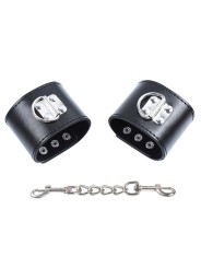 OHMAMA FETISH RESTRICCIONES MUNECA CON BROCHE DE METAL