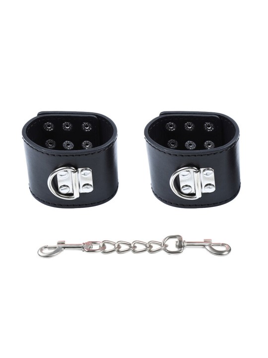 OHMAMA FETISH RESTRICCIONES MUNECA CON BROCHE DE METAL