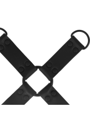 INTENSE FETISH ENGANCHE MULTIPLE PARA MANOS Y PIES DE CUERO VEGANO