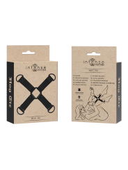 INTENSE FETISH ENGANCHE MULTIPLE PARA MANOS Y PIES DE CUERO VEGANO