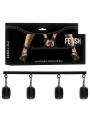 FETISH SUBMISSIVE BONDAGE BARRA SEPARADORA AJUSTABLE 4 PIEZAS