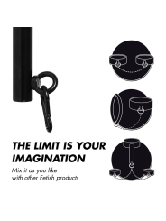 FETISH SUBMISSIVE BONDAGE BARRA SEPARADORA AJUSTABLE 4 PIEZAS