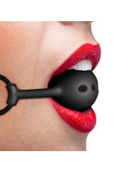 FETISH SUBMISSIVE BONDAGE MORDAZA DE BOLA DE SILICONA TRANSPIRABLE