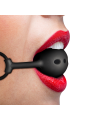 FETISH SUBMISSIVE BONDAGE MORDAZA DE BOLA DE SILICONA TRANSPIRABLE