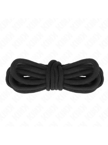 KINK CUERDA DE ALGODON 10 METROS NEGRO