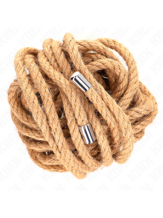 KINK CUERDA DE CANAMO 5 METROS CON CABEZA DE METAL
