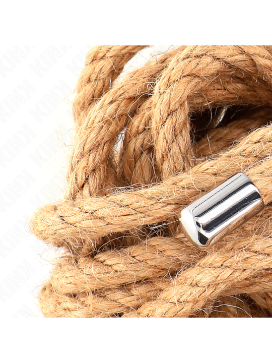 KINK CUERDA DE CANAMO 5 METROS CON CABEZA DE METAL