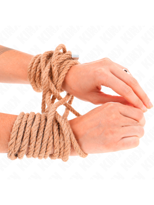 KINK CUERDA DE CANAMO 10 METROS CON CABEZA DE METAL