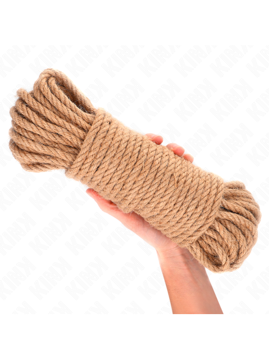 KINK CUERDA DE CANAMO 20 METROS CON CABEZA DE METAL