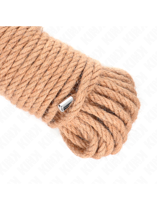 KINK CUERDA DE CANAMO 20 METROS CON CABEZA DE METAL