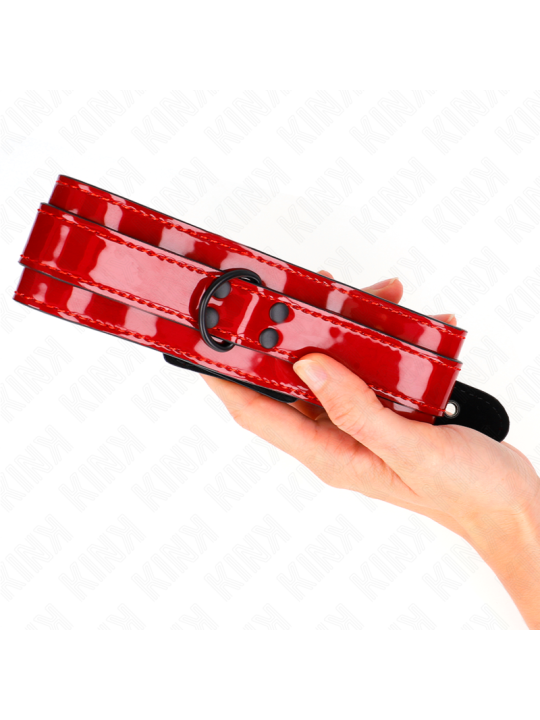 KINK COLLAR AJUSTABLE ROJO VINO 375 495 CM X 5 CM
